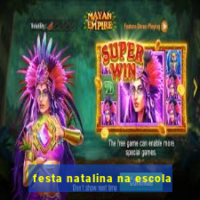 festa natalina na escola